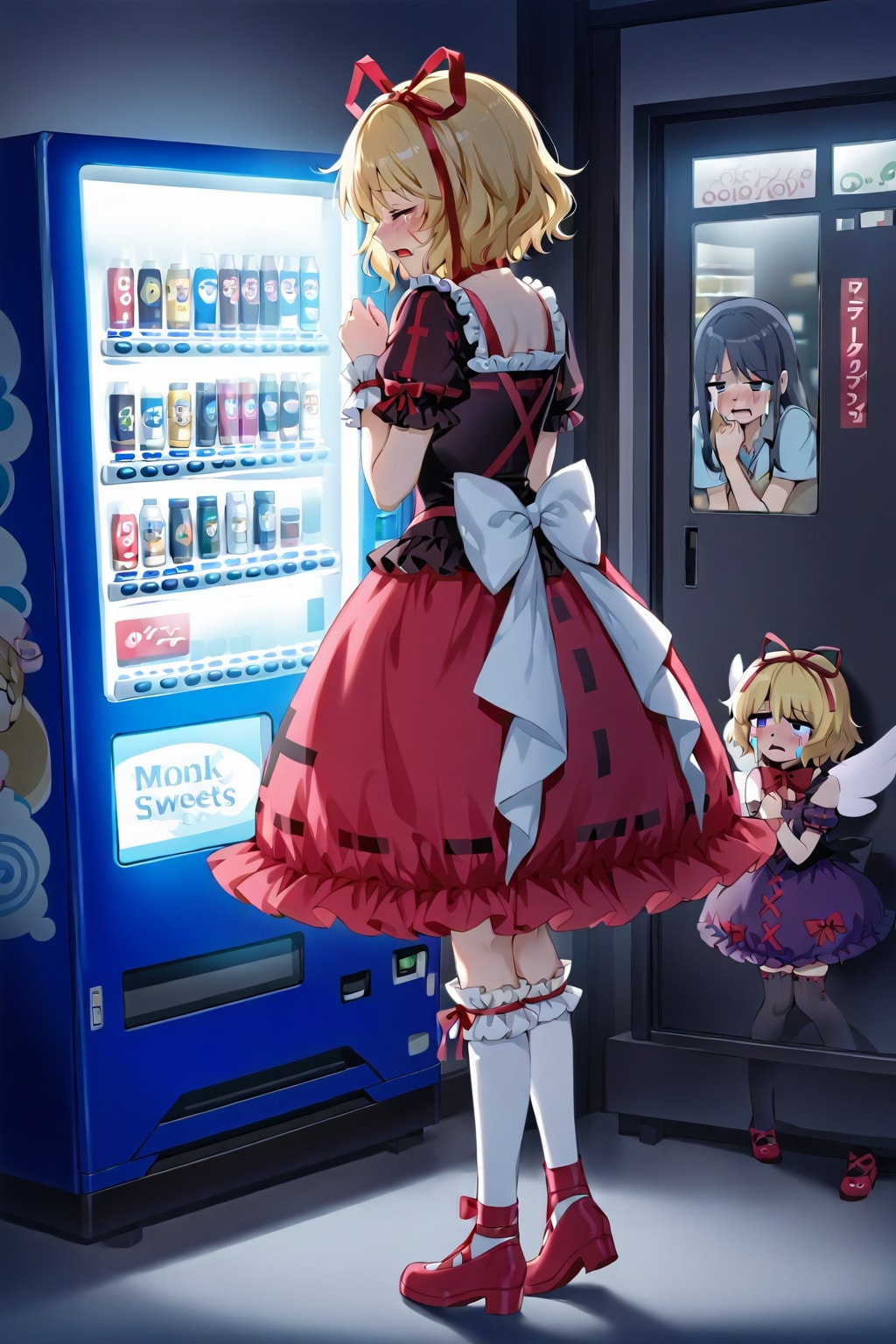 情緒不安定の少女