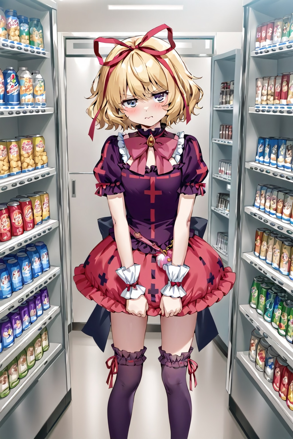情緒不安定の少女