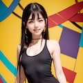 タンクトップ貧乳 10枚目