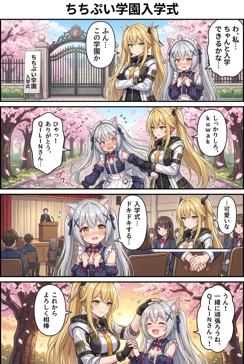 ネコミミニュウガクシキ | の人気AIイラスト・グラビア