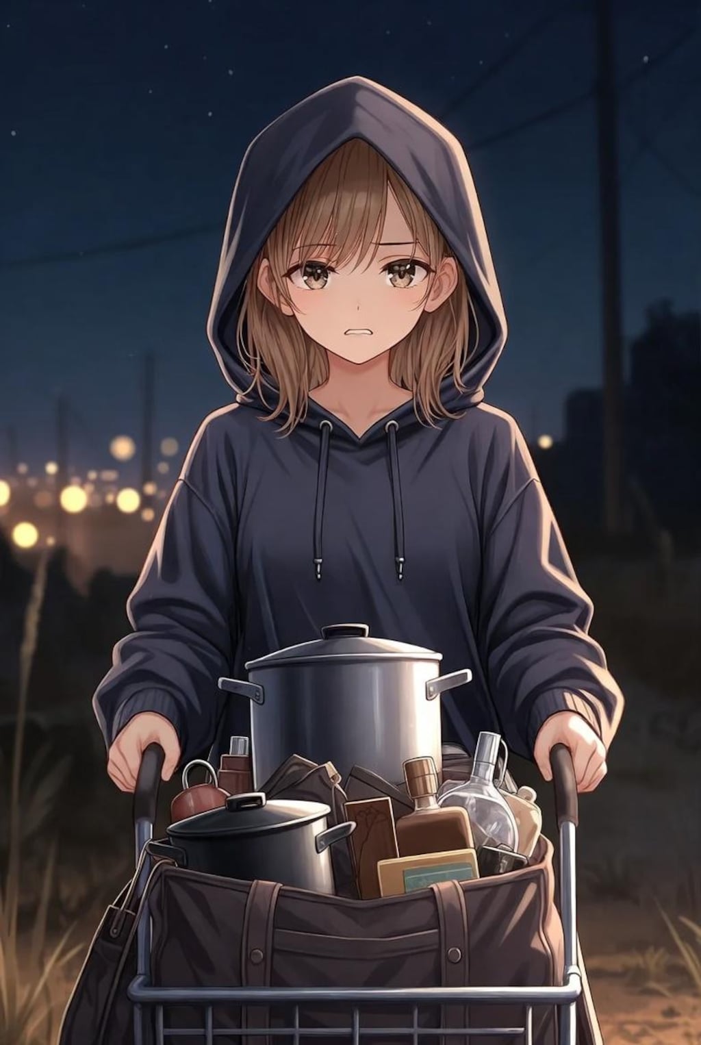 （BAD END）夜逃げ