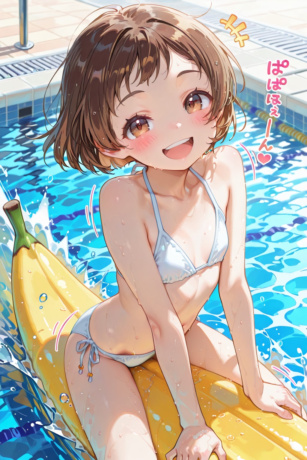今日も暑かったので、コフィちゃんの水着を見て涼んでくださいｗｗ