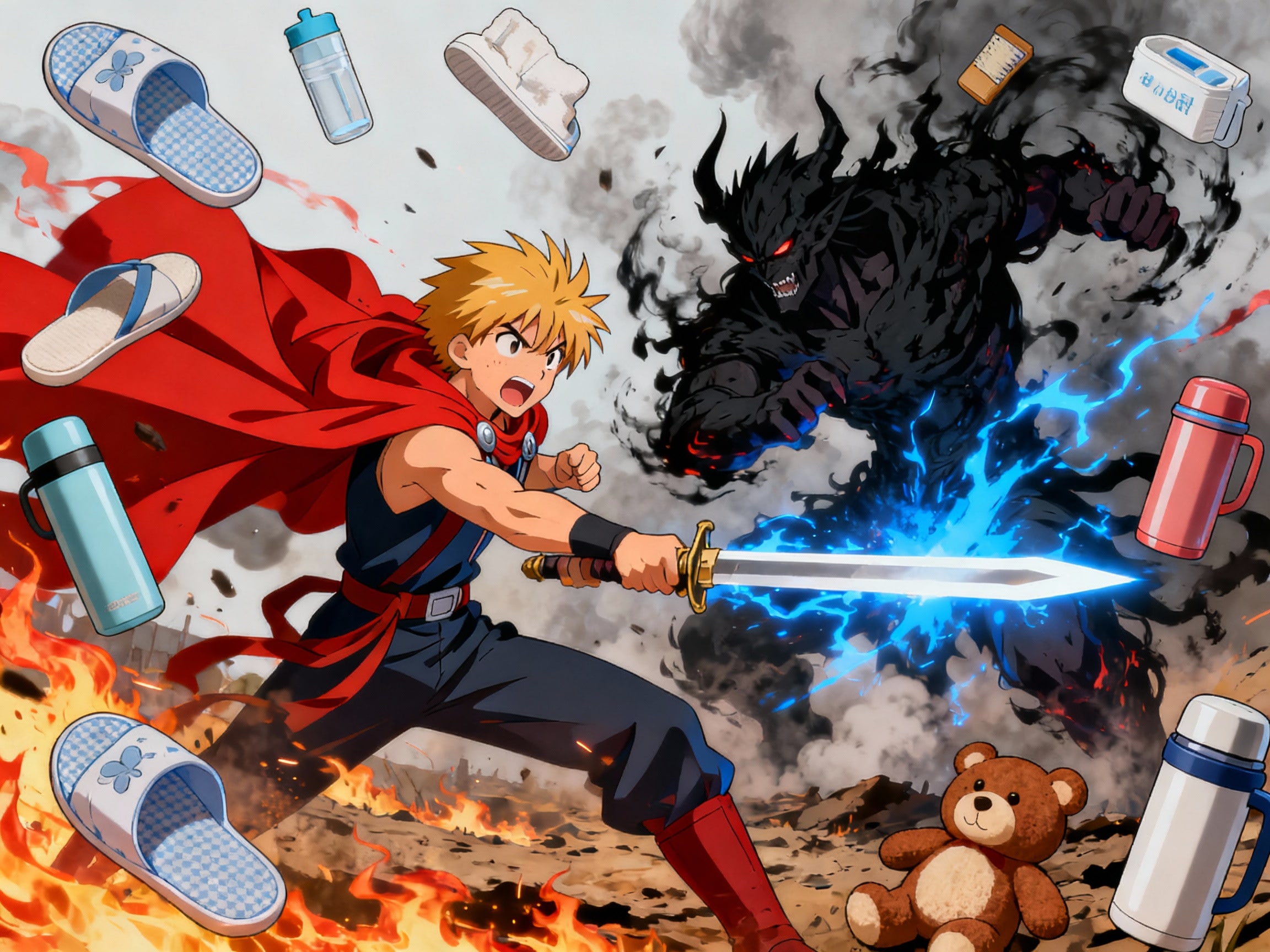 Seedream 4.0で勇者vs魔王 | の人気AIイラスト・グラビア