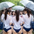 雨の朝の風景260303 4枚目