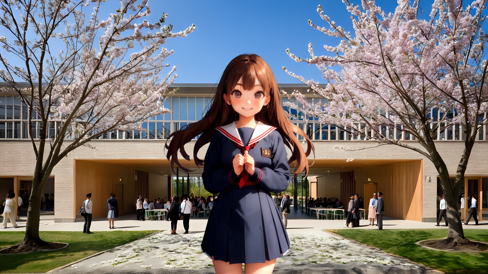 私、学園生活がんばりますっ！ | の人気AIイラスト・グラビア