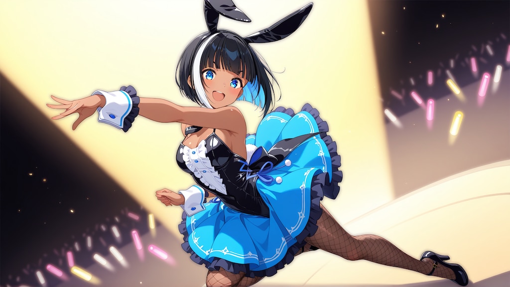 うちの子フリフリバニードレス