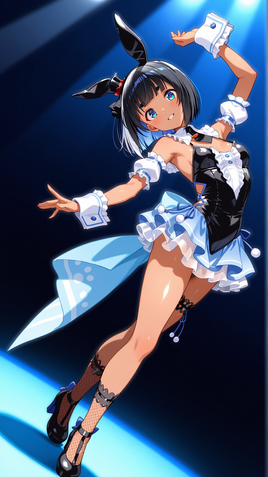 うちの子フリフリバニードレス