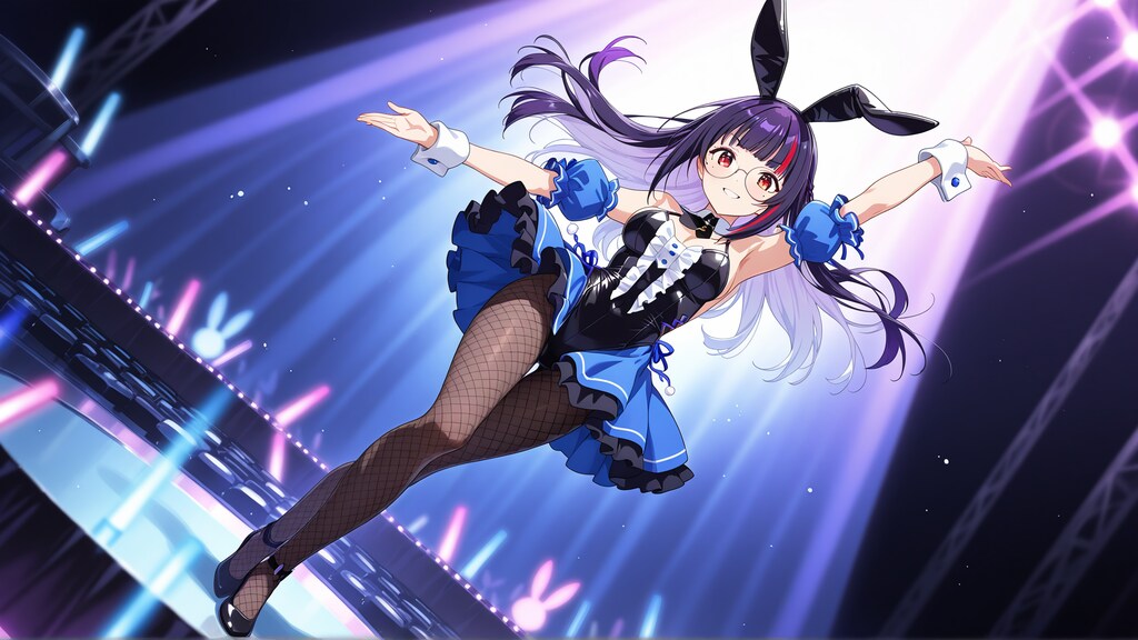 うちの子フリフリバニードレス