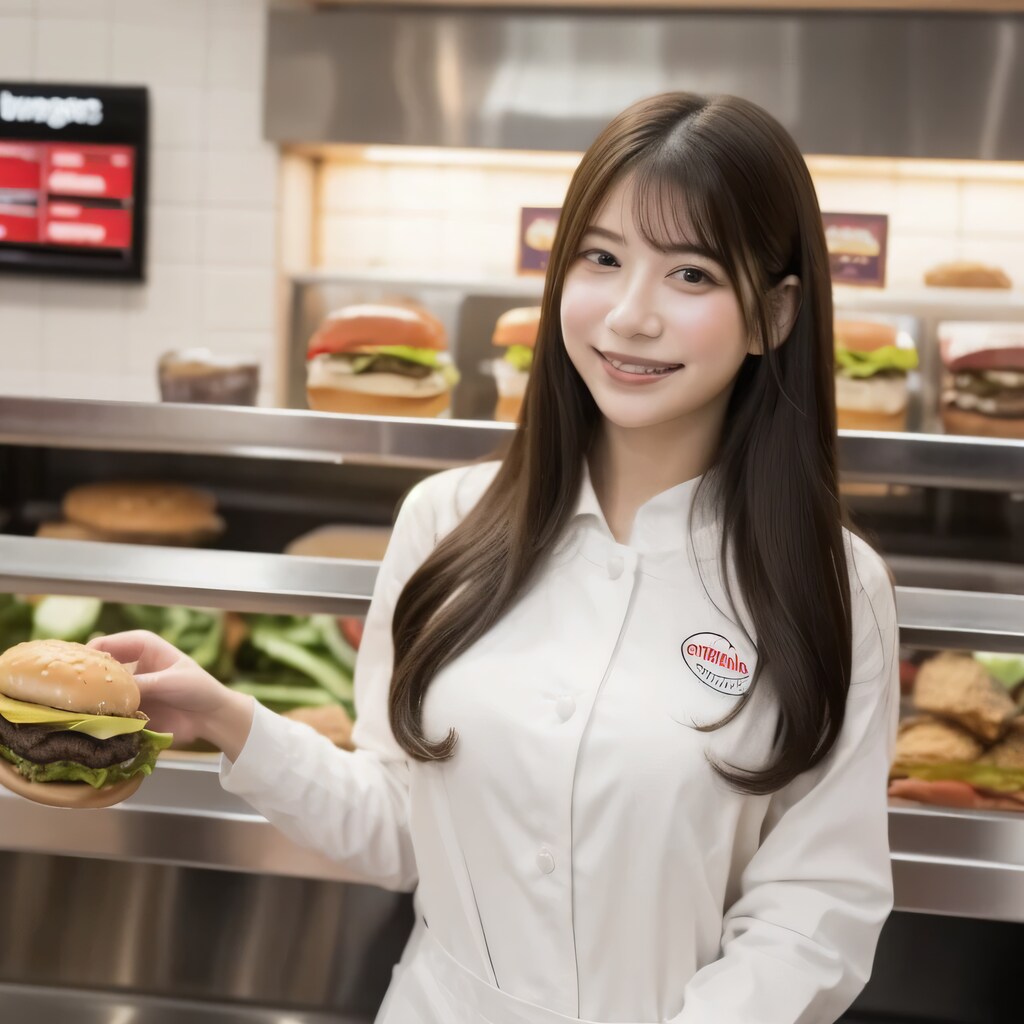 黒髪ロングでクルーの美女２９