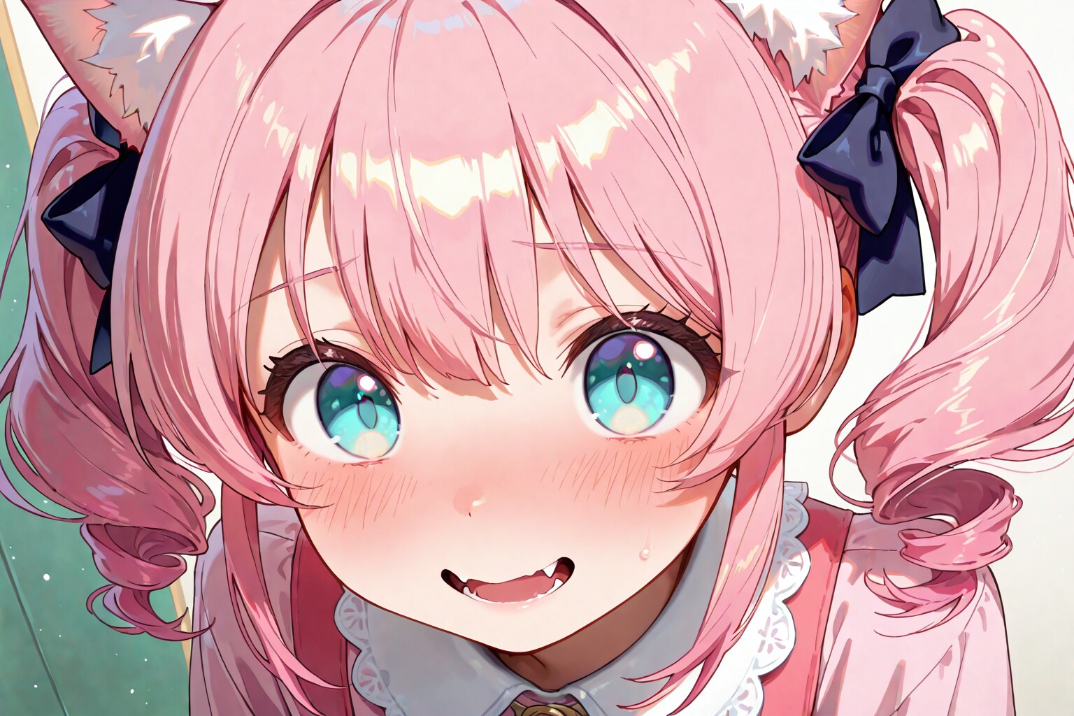 今日の猫耳ピンクちゃん