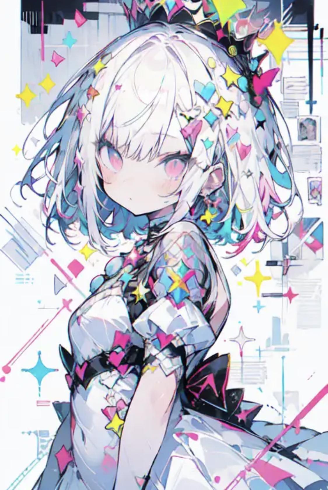 カラフルな王様