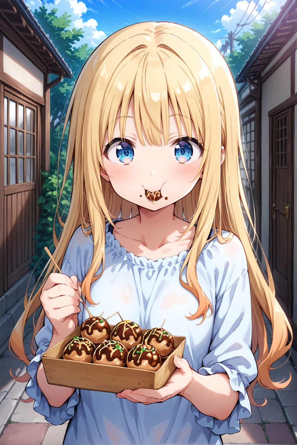 たこ焼き食べる？