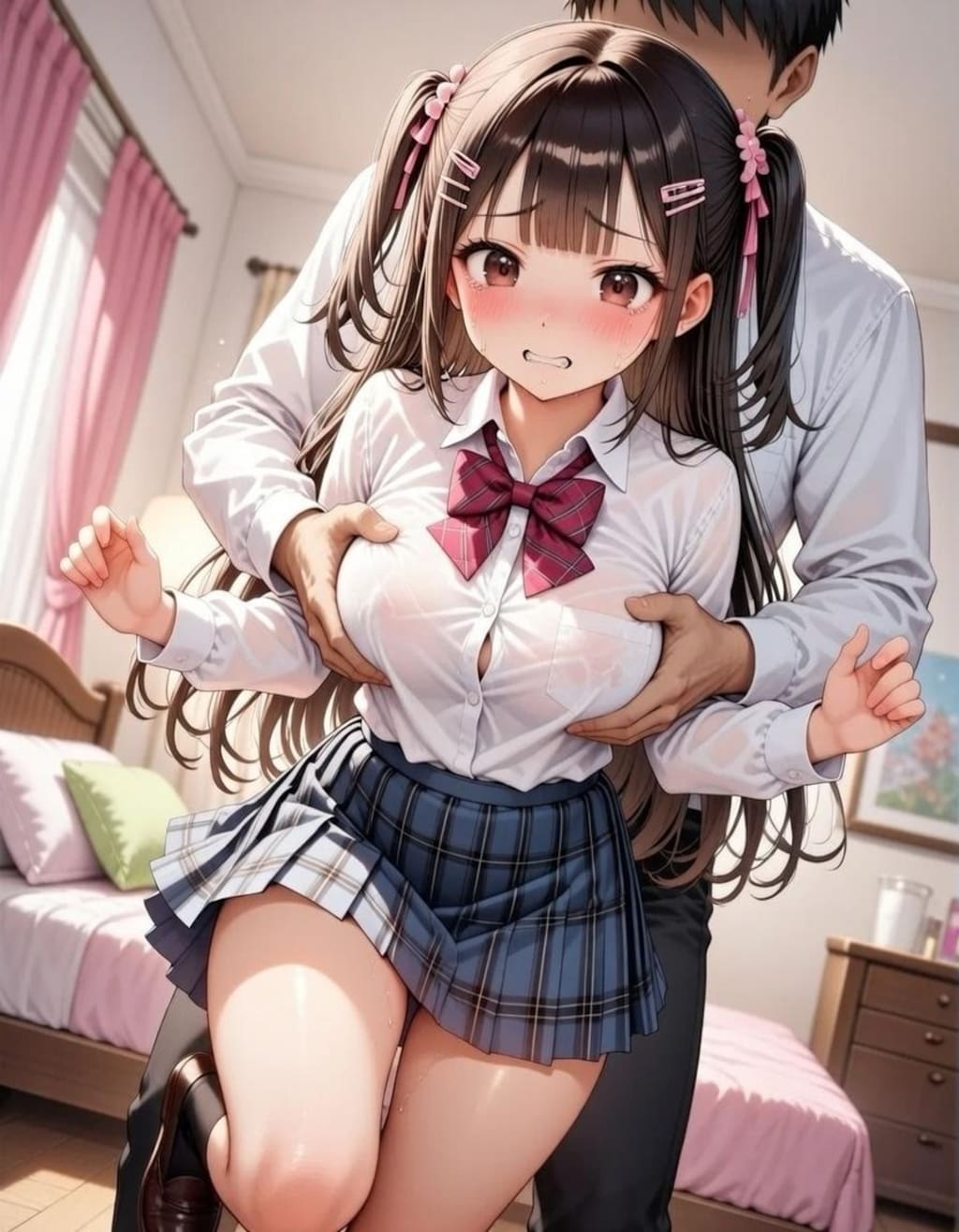デカ乳おかずJCに、ついに手を出す家庭教師