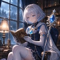 星の魔法少女が過ごす雨降る一日 5枚目
