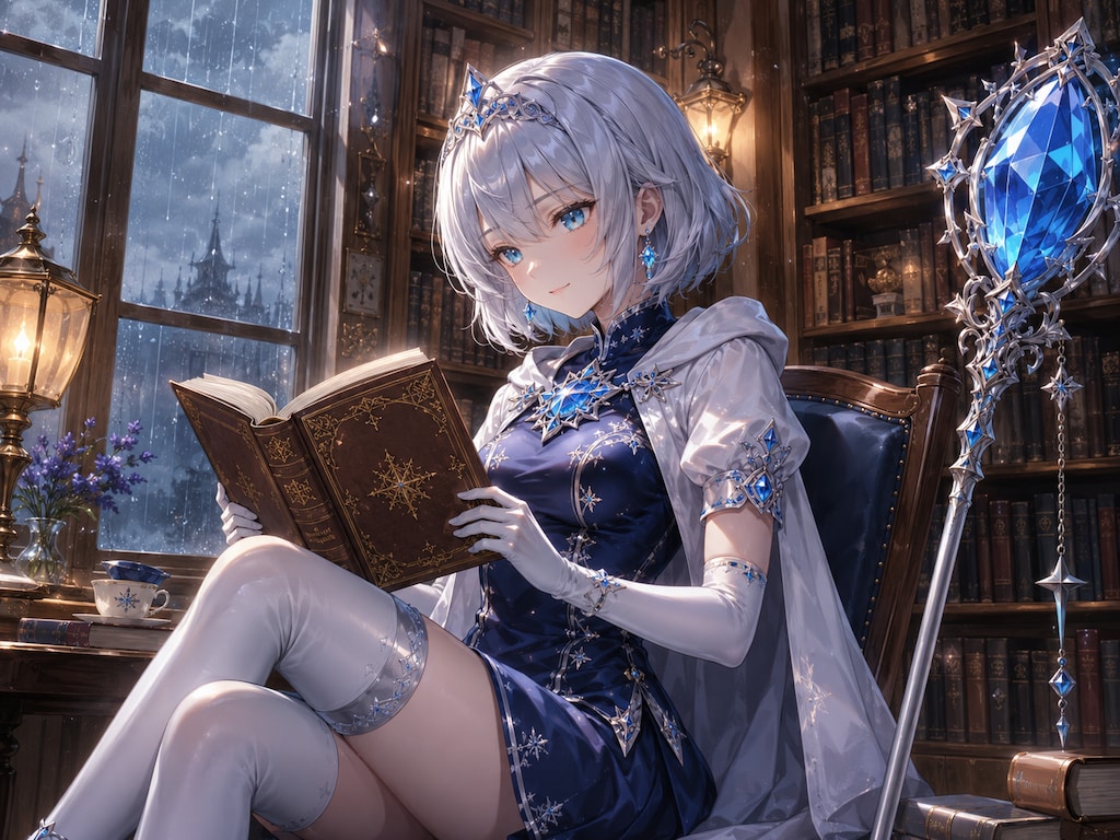 星の魔法少女が過ごす雨降る一日
