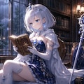 星の魔法少女が過ごす雨降る一日 7枚目