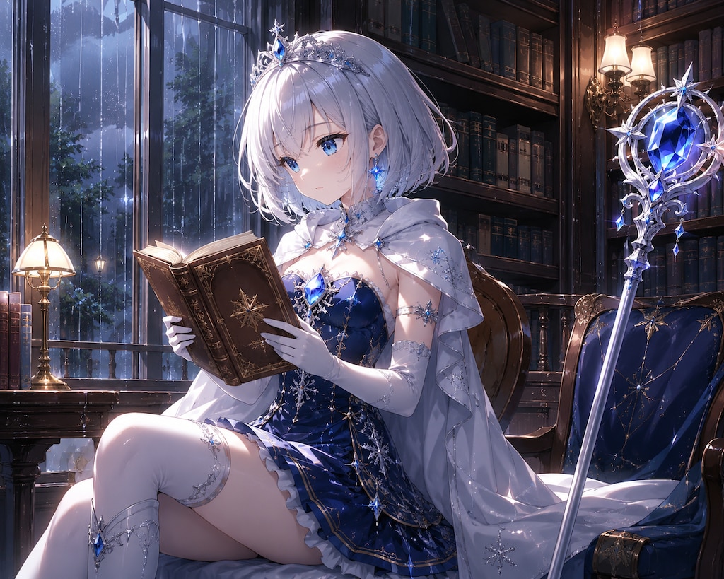 星の魔法少女が過ごす雨降る一日