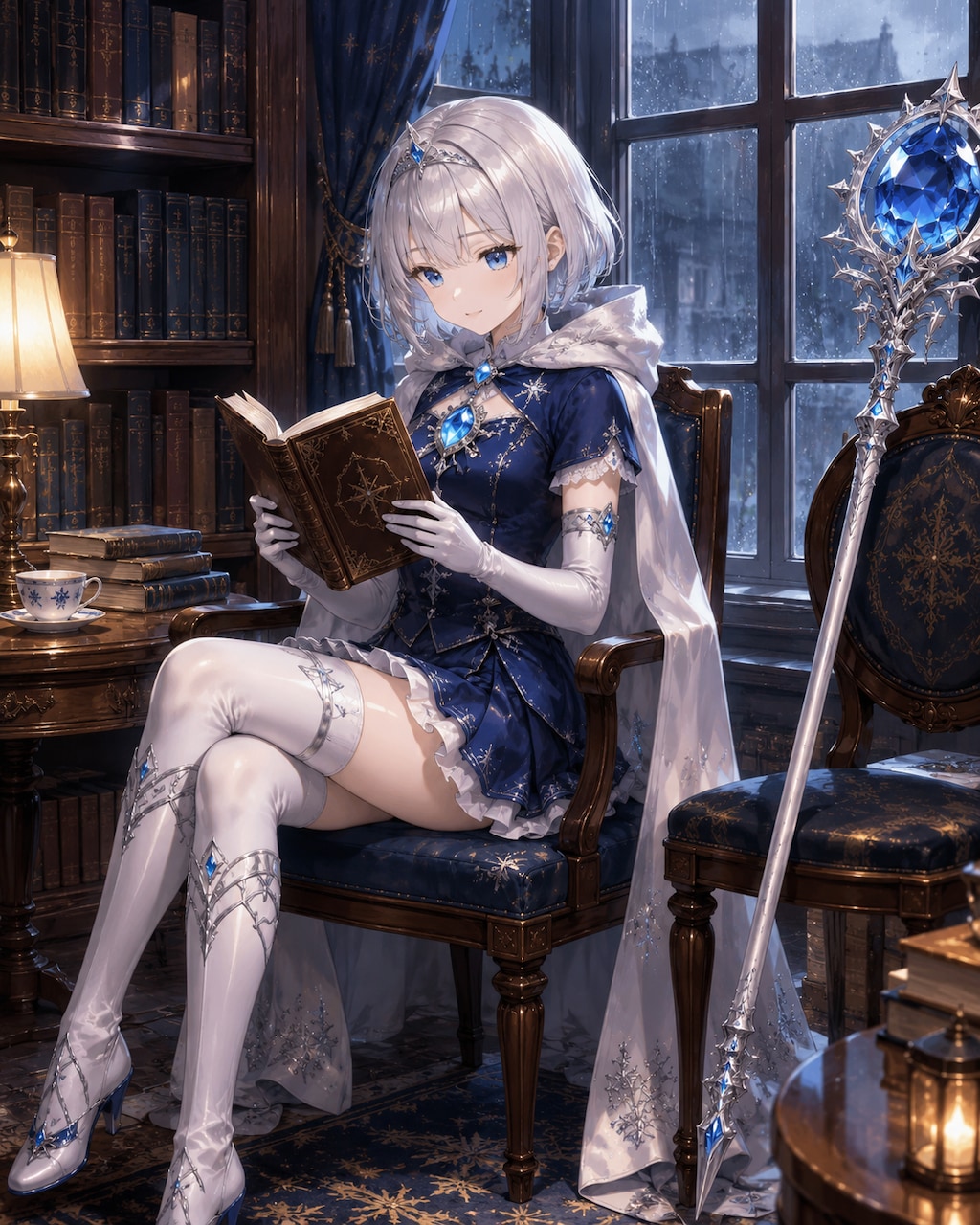星の魔法少女が過ごす雨降る一日