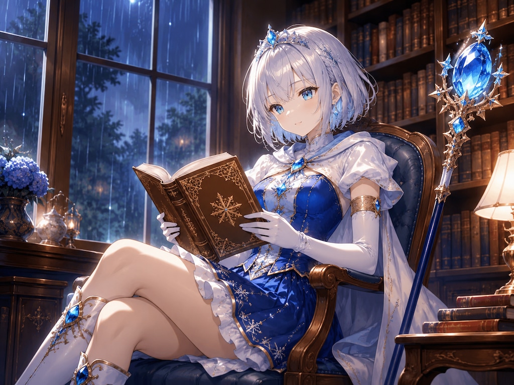 星の魔法少女が過ごす雨降る一日
