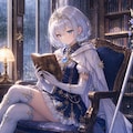星の魔法少女が過ごす雨降る一日 2枚目