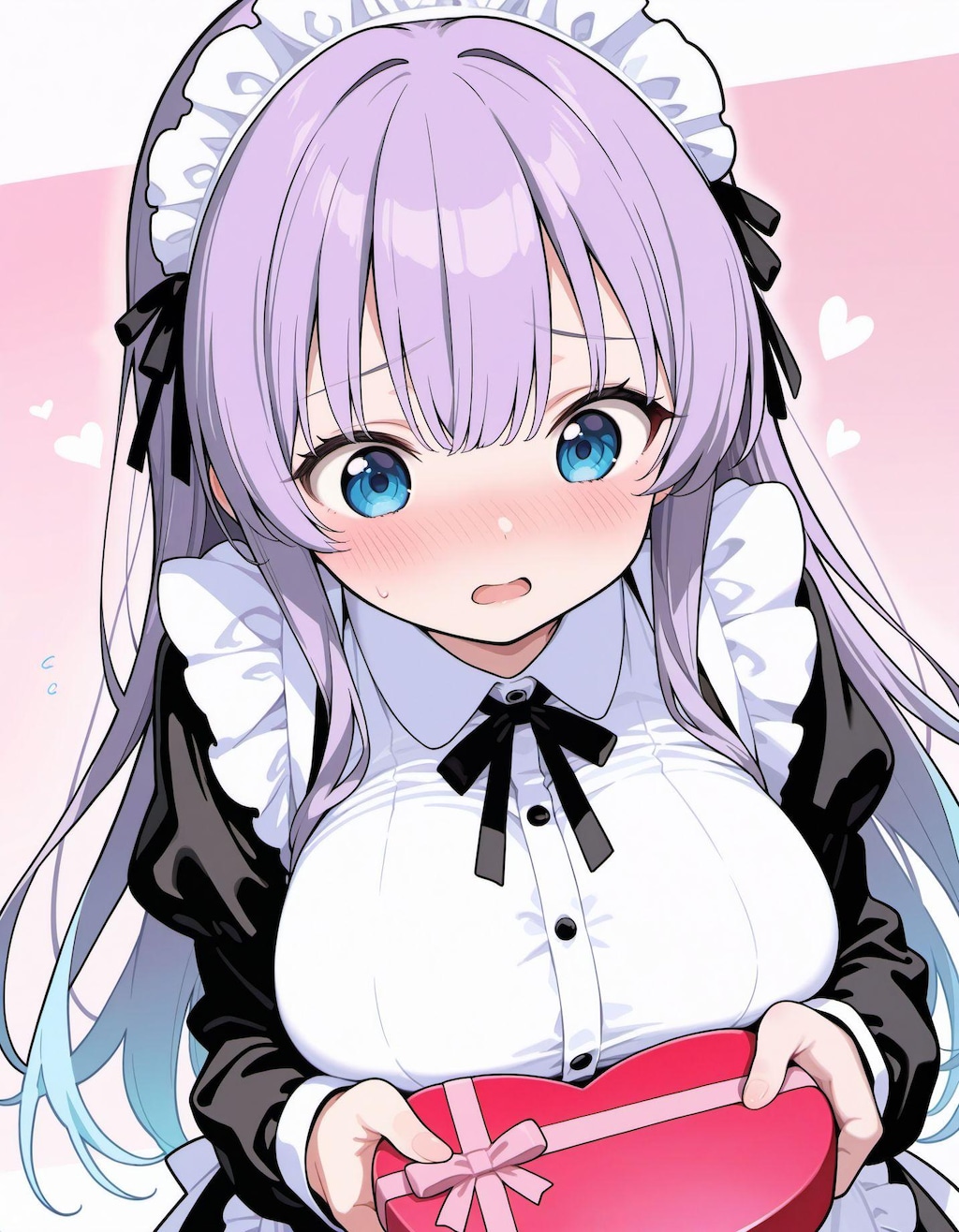 あ、あのっ！こ、これを…どうぞ…///