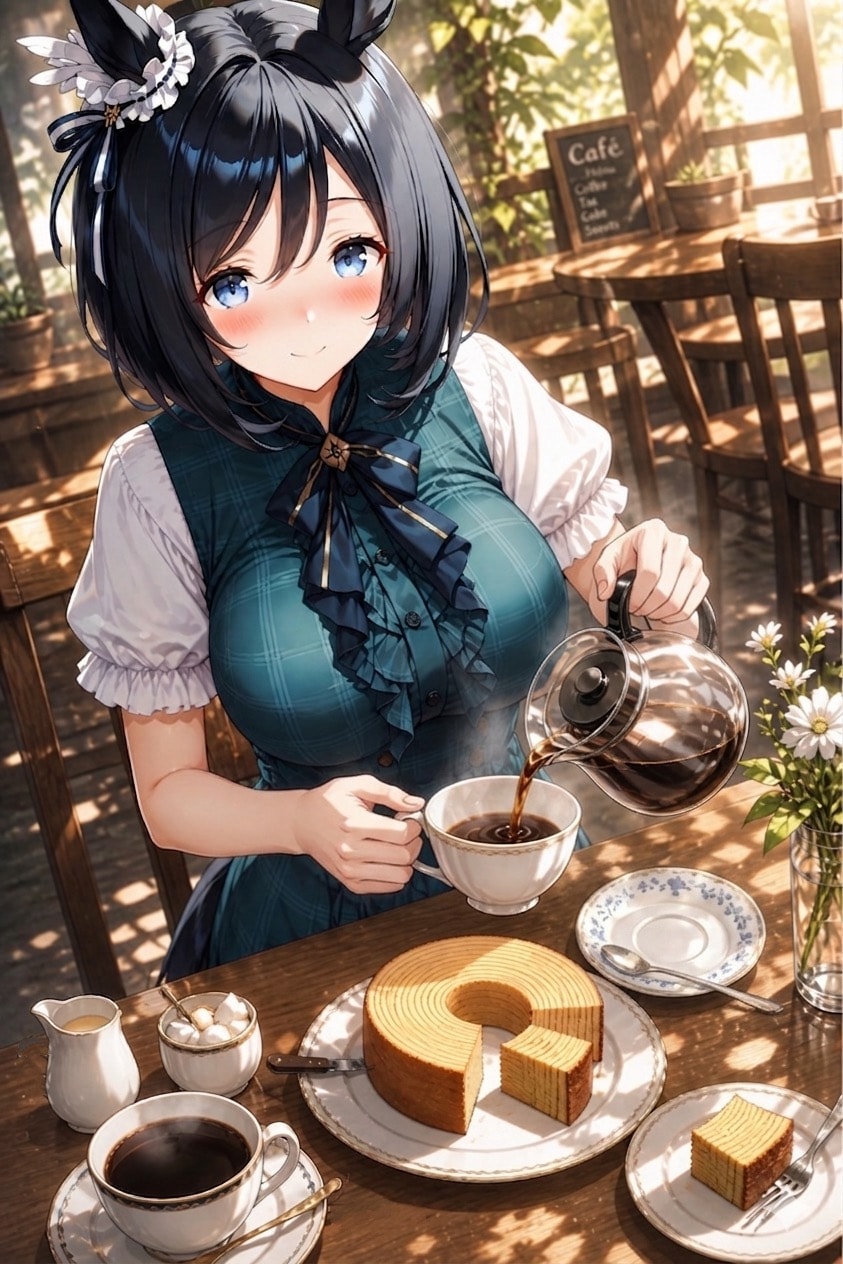 【リクエスト】Kaffee und Kuchen | の人気AIイラスト・グラビア