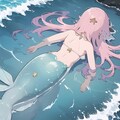 打ち上げられた人魚少女 2枚目