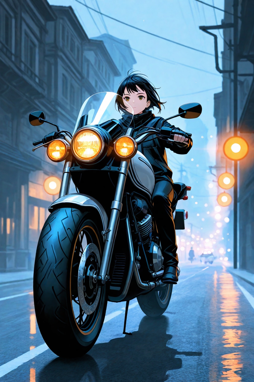 バイク好き彼女