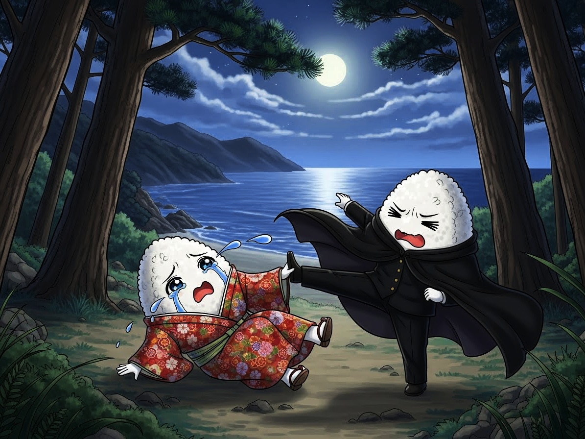 熱海の海岸のおむすび | の人気AIイラスト・グラビア