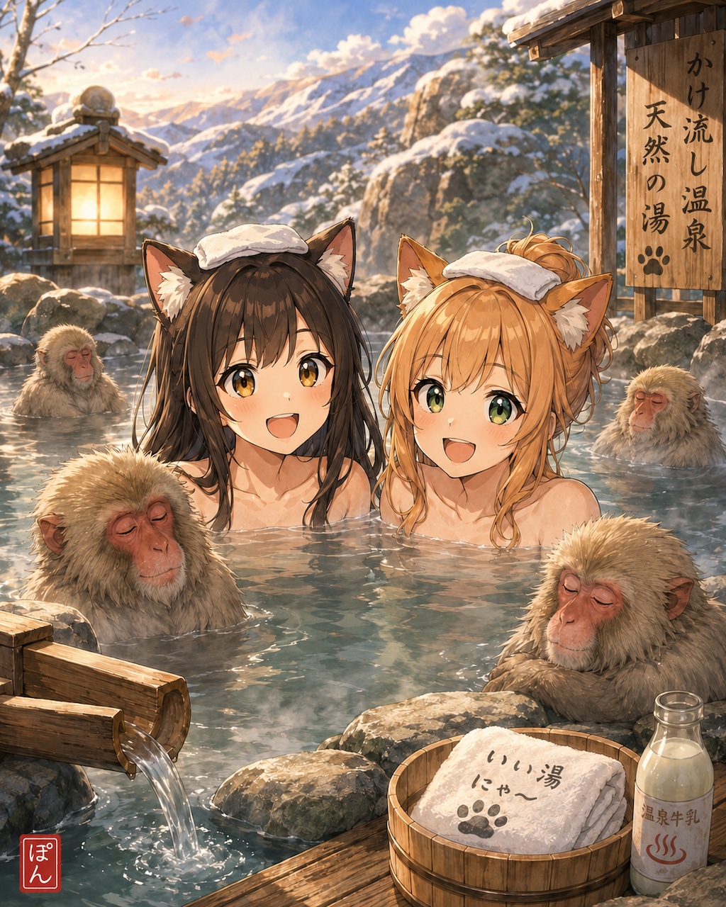 いい湯だな