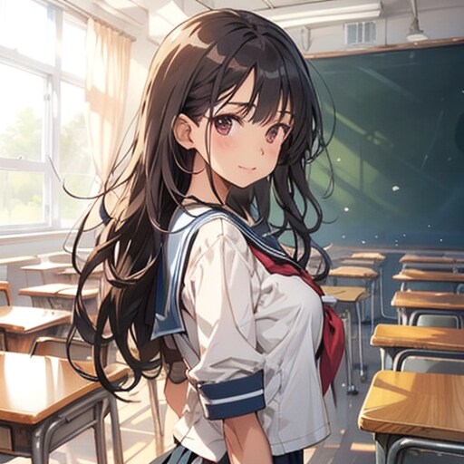 ちちぷい美少女