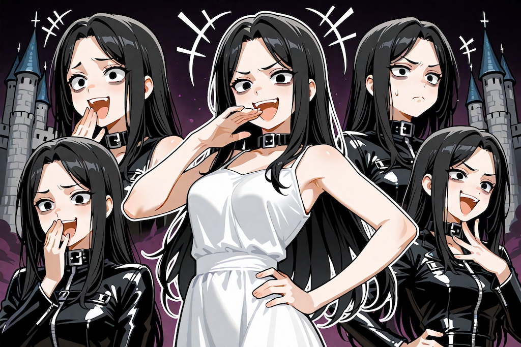 残念美人の高笑い…と失敗作