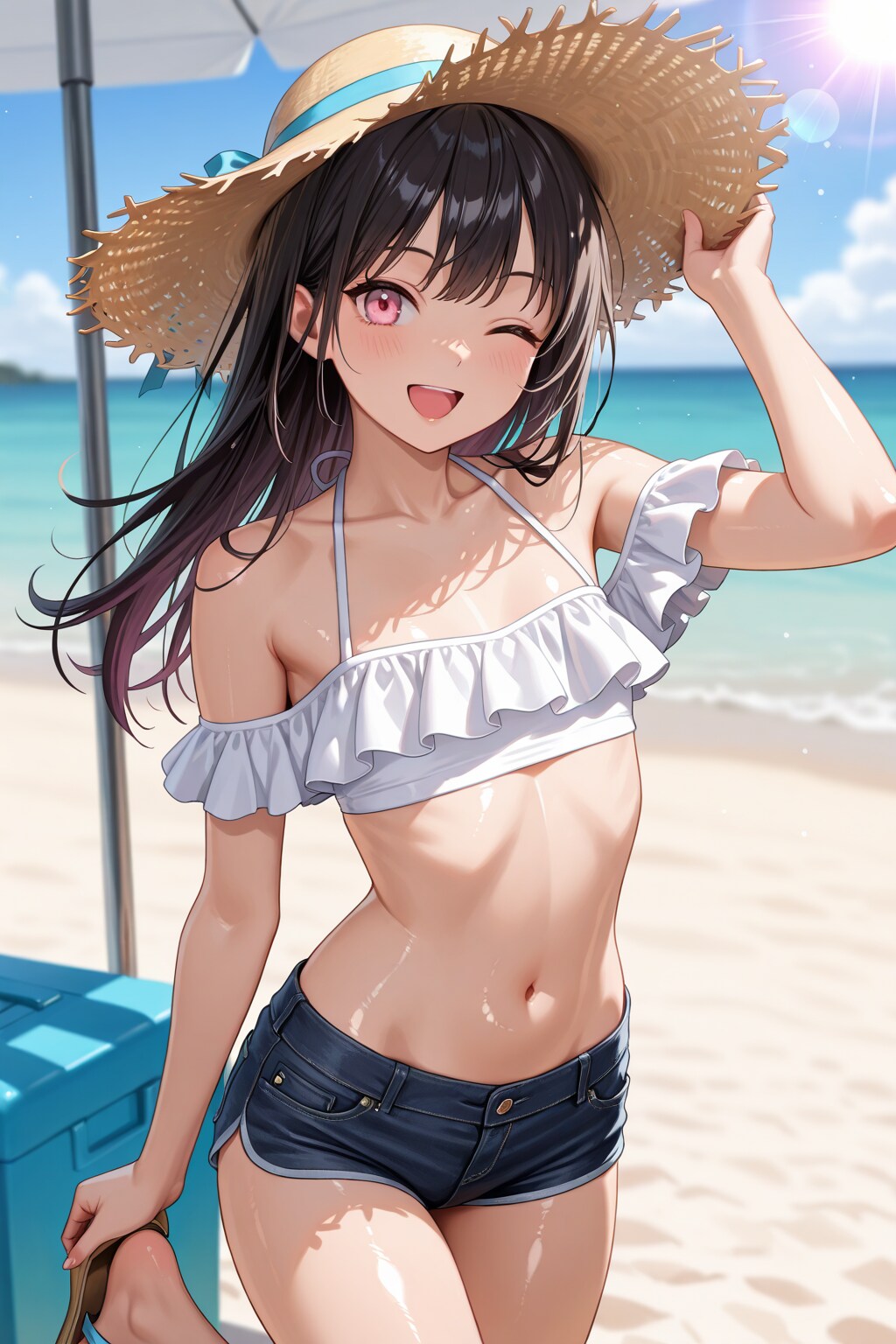 【本日の板野ちゃん】「夏の視線を独り占め♡」