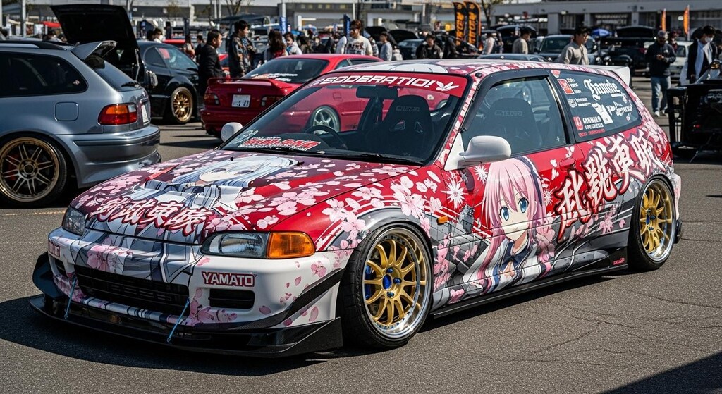 EG6艦これ痛車
