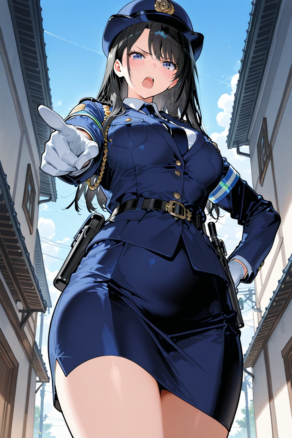 警察官 #3　PHOENIX | の人気AIイラスト・グラビア