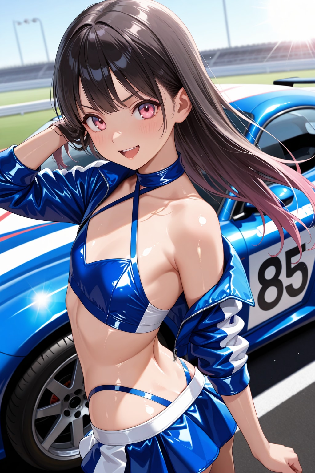 「レースクイーン、素敵でしょ♡」