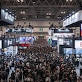 東京ゲームショウの混雑 5枚目