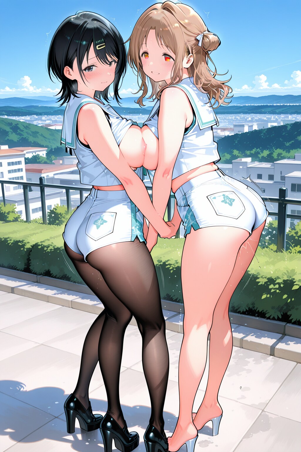 このかわいい娘、誰？(足三本あるけど…