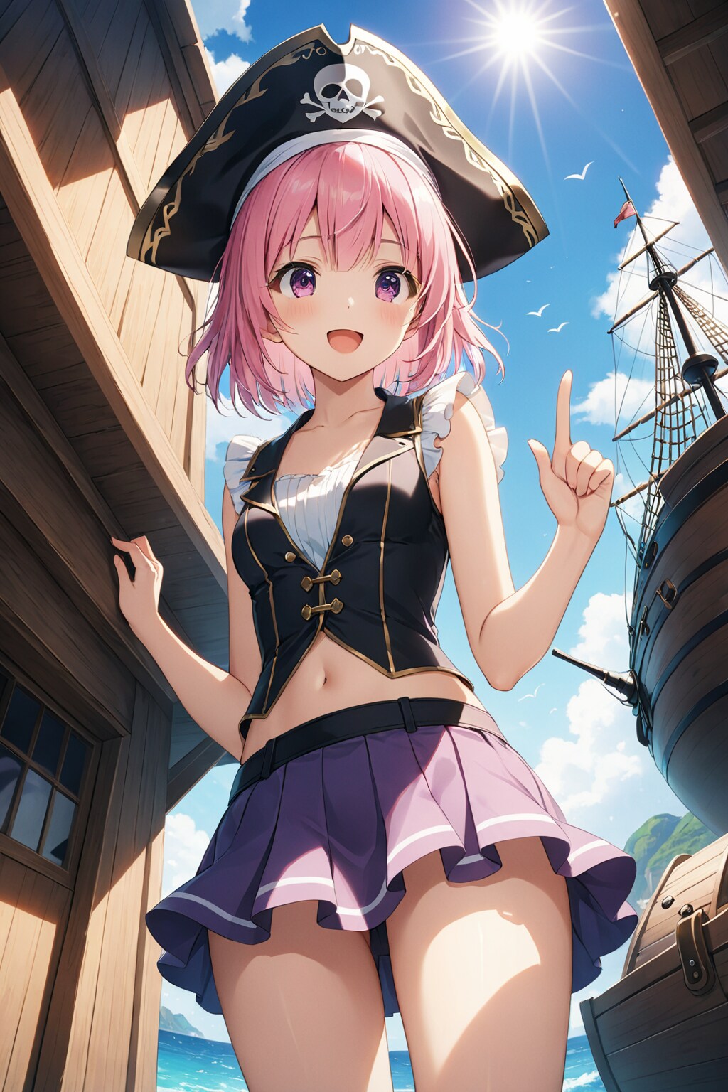 海賊のコスプレをしてみる