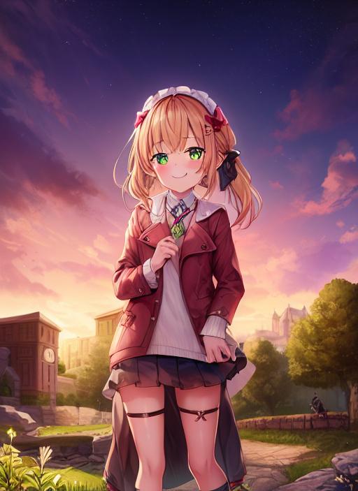 夕暮れの街