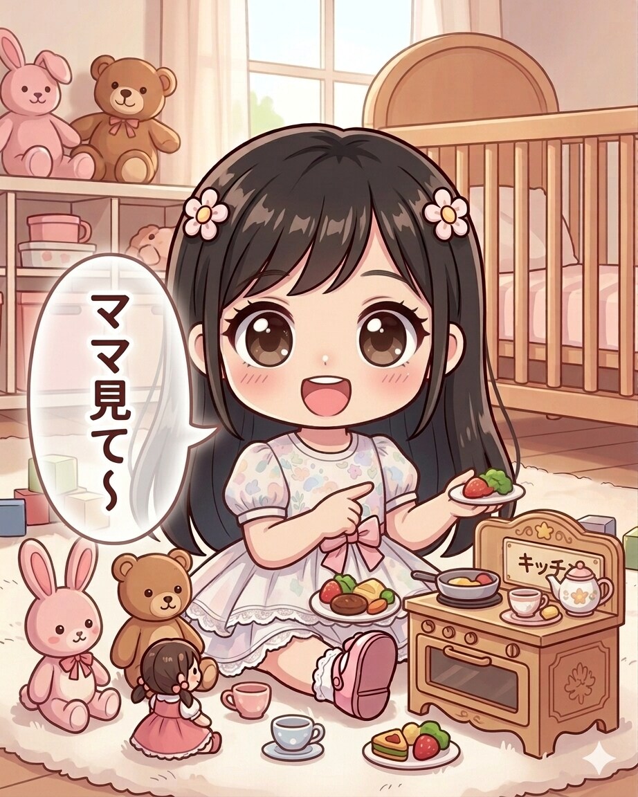 ママ見て〜