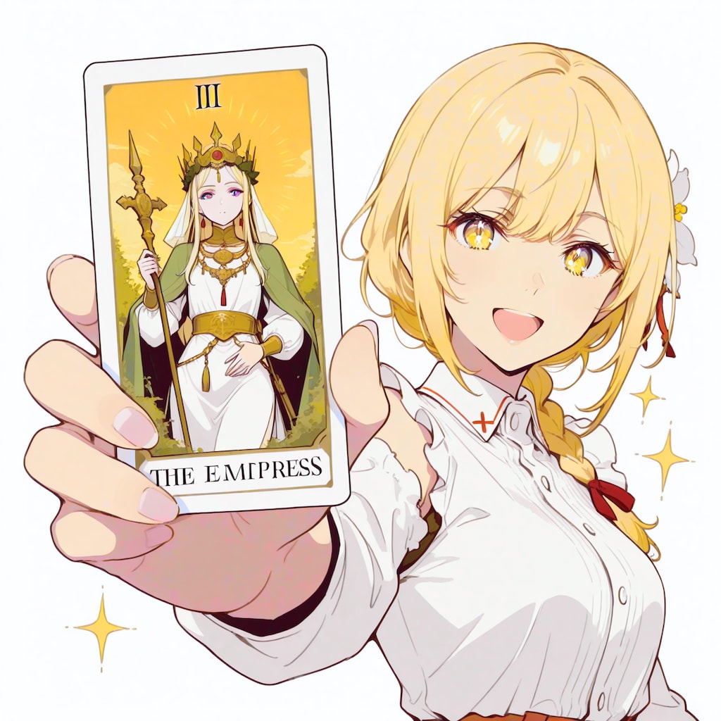 タロットの３！