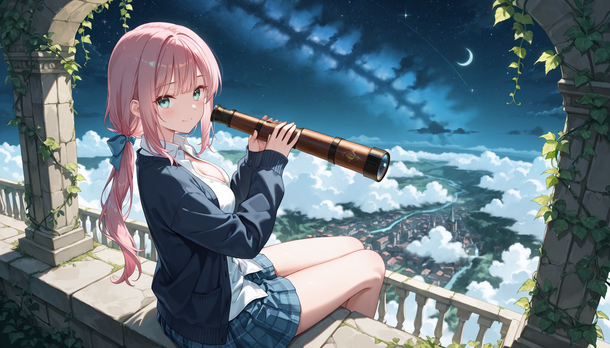 雲の上の天体観測