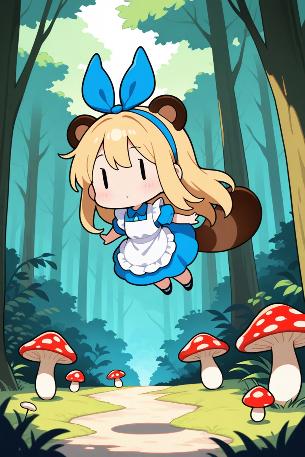 しっぽアリス・タヌキアリス・バニーアリス