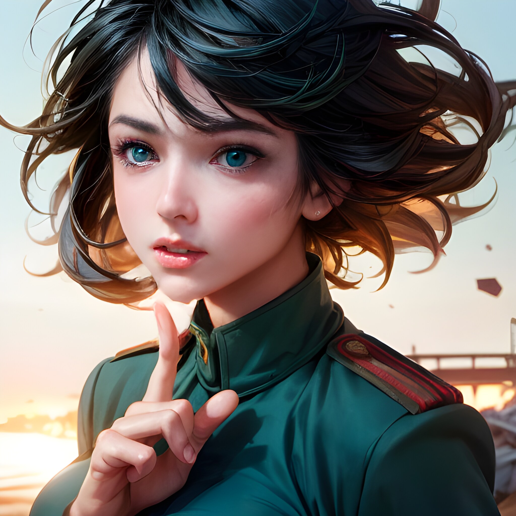 久々に幼女戦記を見ながら