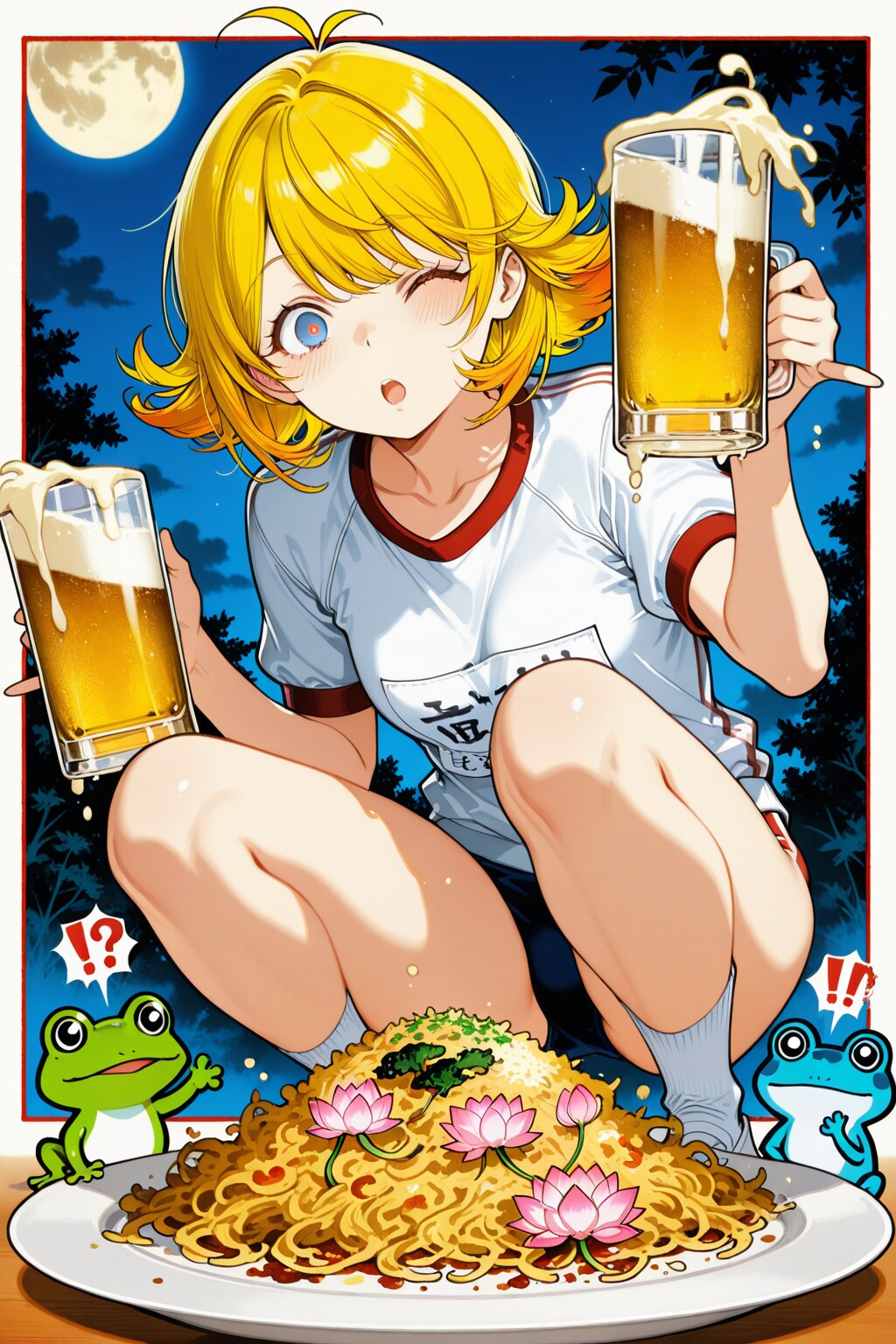 黄色髪ちゃん