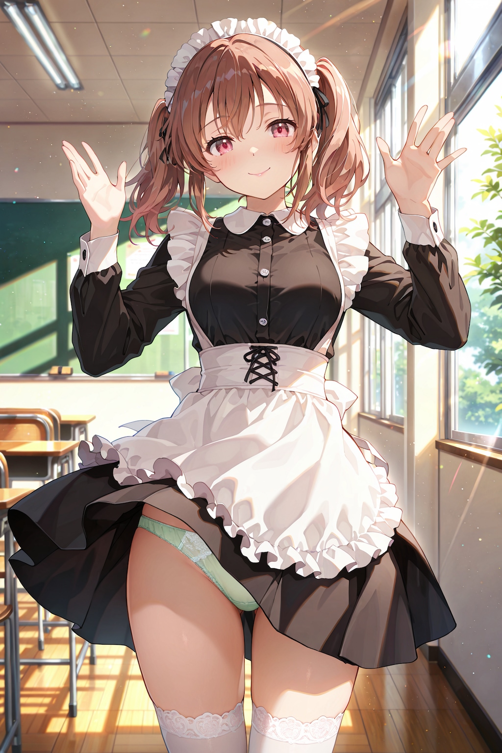 放課後メイドタイム♪R-15版 〜スカートひらりの青春日誌〜 Z708