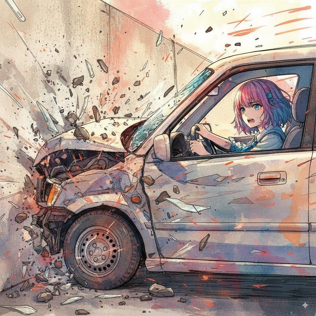 ドジな子が乗り物に乗ったら