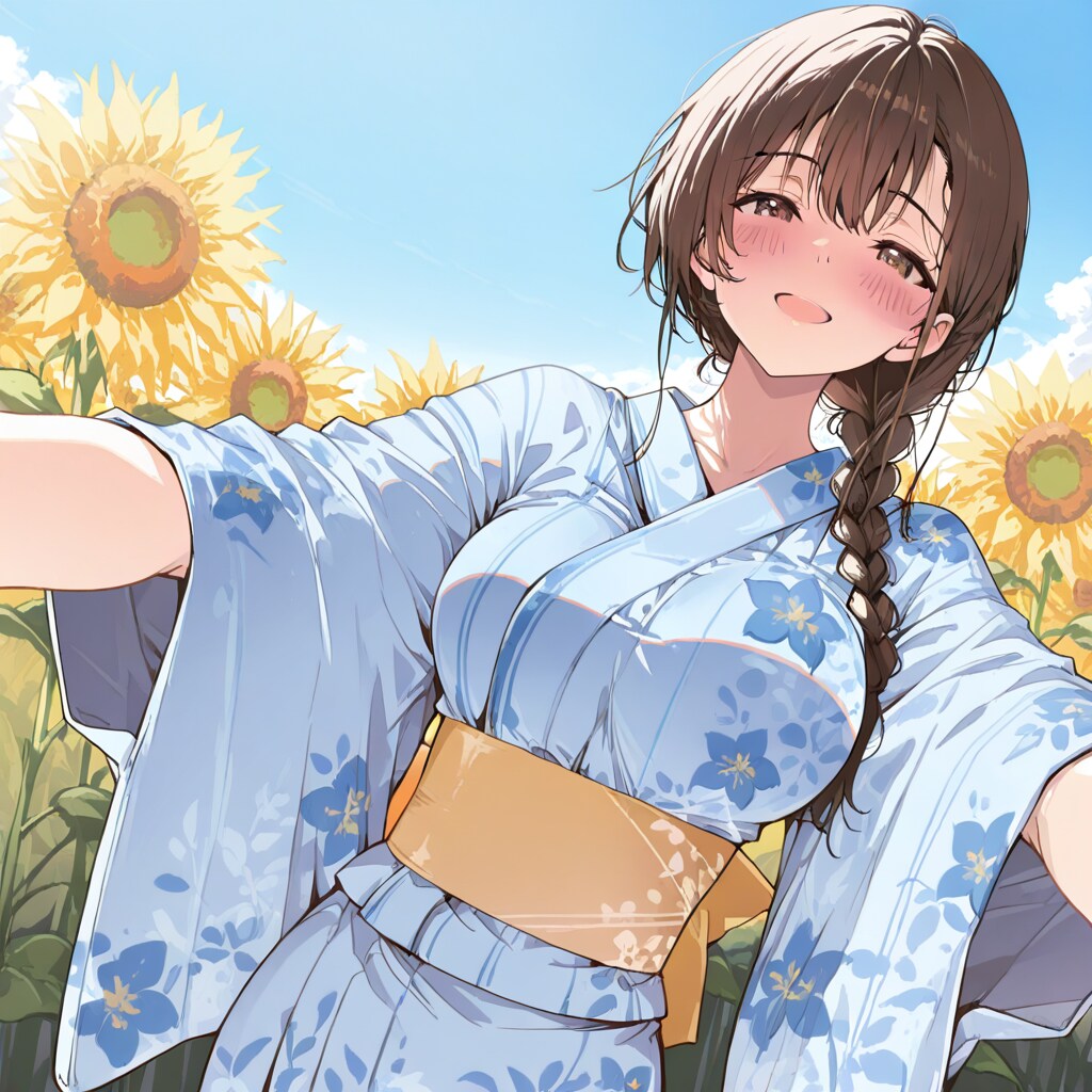 浴衣の妻　ねぇあなた、抱きしめて❤️