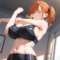 人妻ストレッチ 3枚目